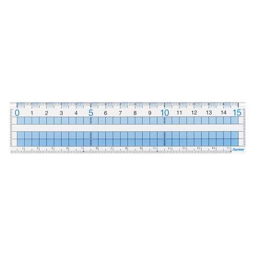 レイメイ 見やすい方眼定規 15ｃｍ AJH158 1本 |  | 01