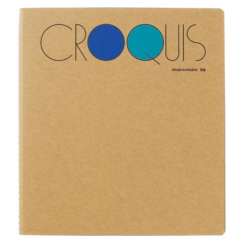 マルマン ＳＱサイズ 白クロッキーブック SQ 1冊 | 