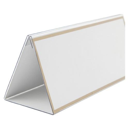 クラウン 三角型カード立ＰEＴ製 CR-KD200PS-T 1個 |  | 01