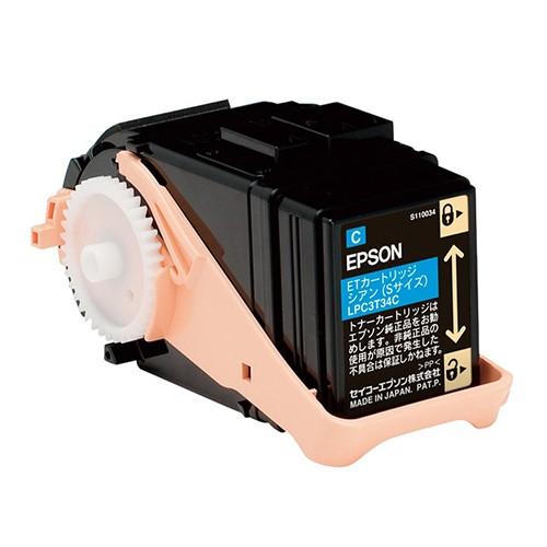 エプソン トナーカートリッジシアンSサイズ LPC3T34C 1個