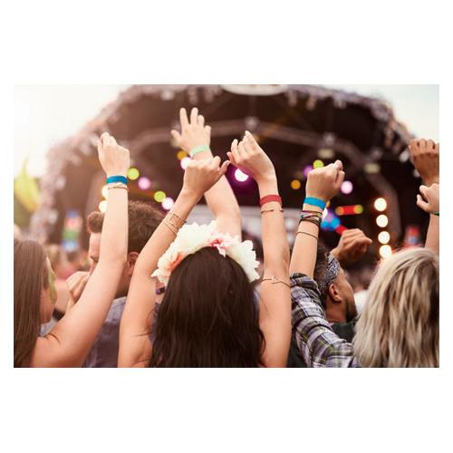 ソニック イベント用リストバンド使捨100本入 赤 NF-3567-R 1袋 |  | 01