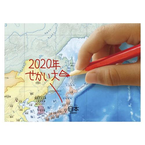 デビカ いろいろ書ける！消せる！世界地図 073102 1枚 |  | 01