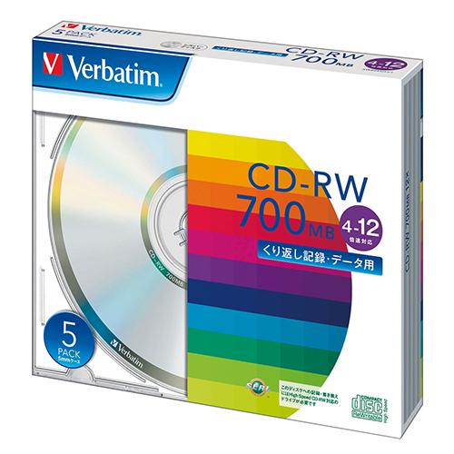 バーベイタム PC-DATA用 CD-RW SW80EU5V1 1Ｐ． | 