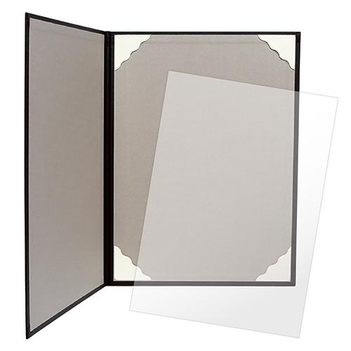 ササガワ 証書ファイル Ａ4 焦茶栗 10-6002 1冊 | 
