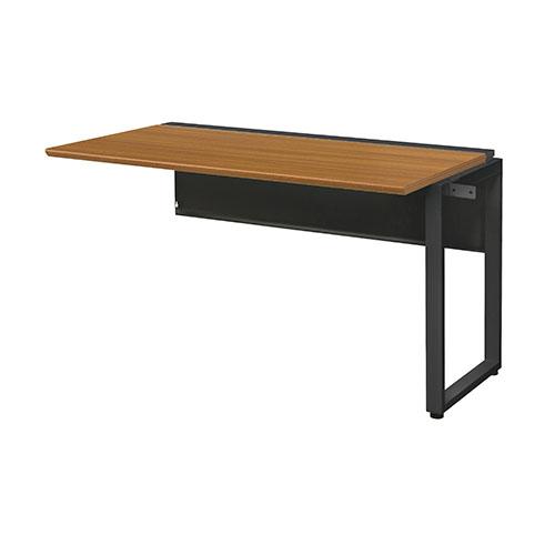 弘益 ワークデスク 増連 ミディアムウォールナット 幅1200×奥700×高720mm WS-WH127B-LK(MWT) | 