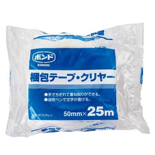 高橋@プロフィールをご確認下さい。 コニシ 梱包テープ 透明50mmX25m #67949 1巻 : イーヅカ - 通販