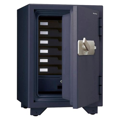 日本アイエスケイ 特殊マグネットロック式耐火金庫 KMX-50MNA 1台 | 