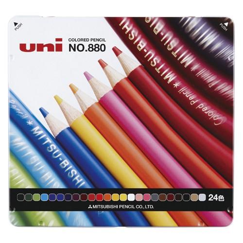 三菱鉛筆 色鉛筆 880 24色セット K88024CPN 1ＳＴ | 