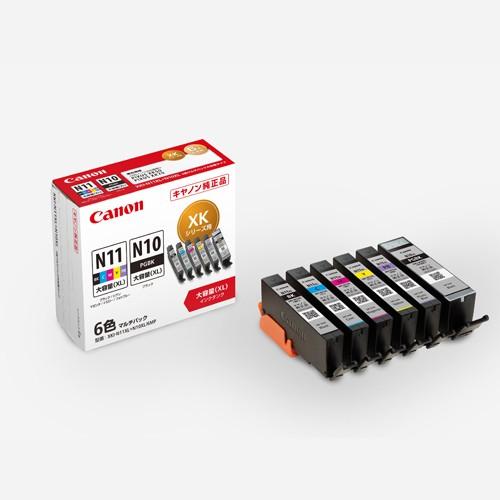 キャノン インクタンクＸＫＩＮ11Ｎ10ＸＬ／6Ｍ XKI-N11XL+N10XL/6MP 1個 | 