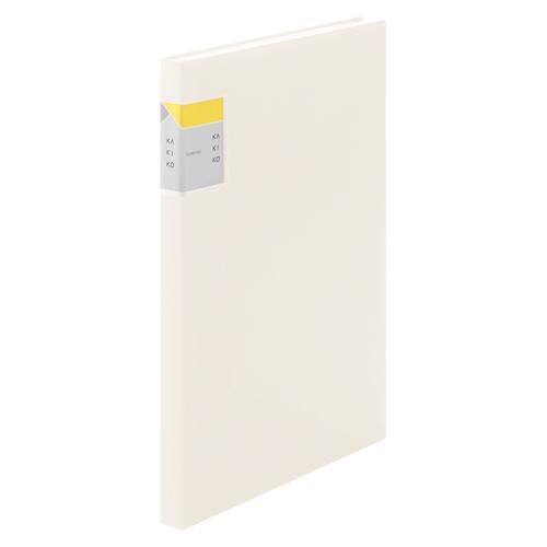 キングジム クリアーファイル カキコ40Ｐ 白 8632W 1冊 | 