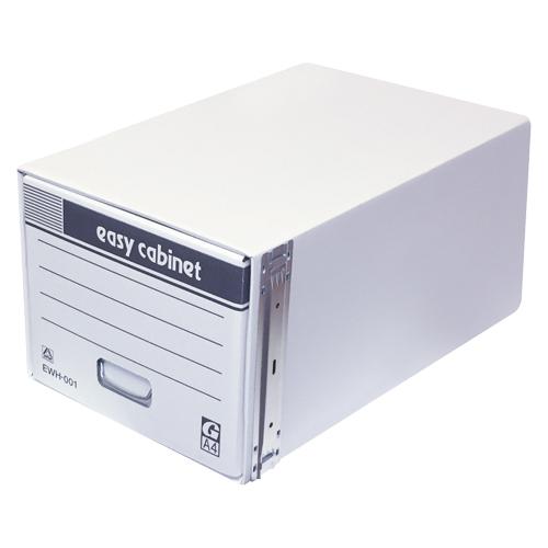ゼネラル イージーキャビネット ホワイト A4 EWH-001 1台 | 