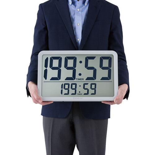 キングジム ザラージ リモコン付ダブルタイマークロック DTC-002-LG 1台 |  | 05