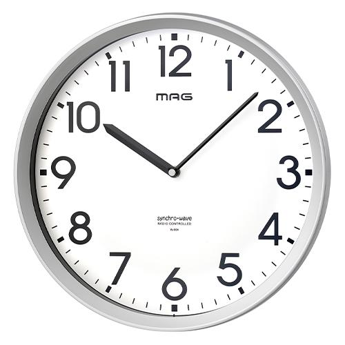 ノア精密 MAG電波掛時計 エコグリン W-804 SM-Z 1個 | 