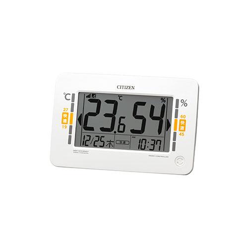 シチズン 高精度デジタル温湿度計 掛置兼用 8RZ240-003 1台 | 
