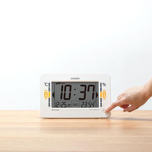 シチズン 高精度デジタル温湿度計 掛置兼用 8RZ240-003 1台 |  | 03
