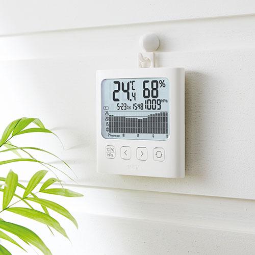 タニタ グラフ付きデジタル温湿度計 TT-P02-IV 1台 |  | 01