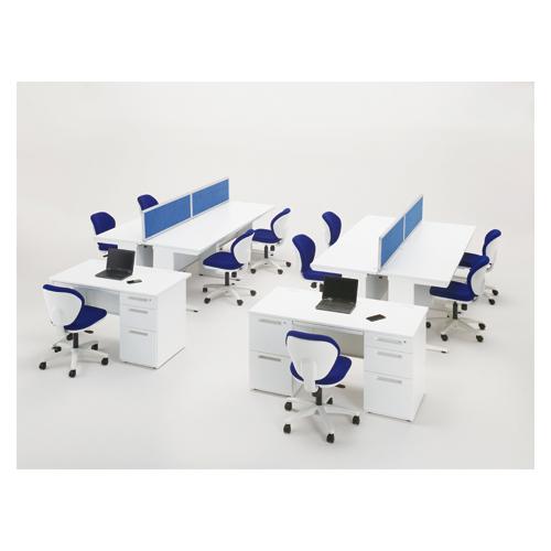 弘益 両袖机 LDC-R147-LR23(WH) 1台 |  | 01