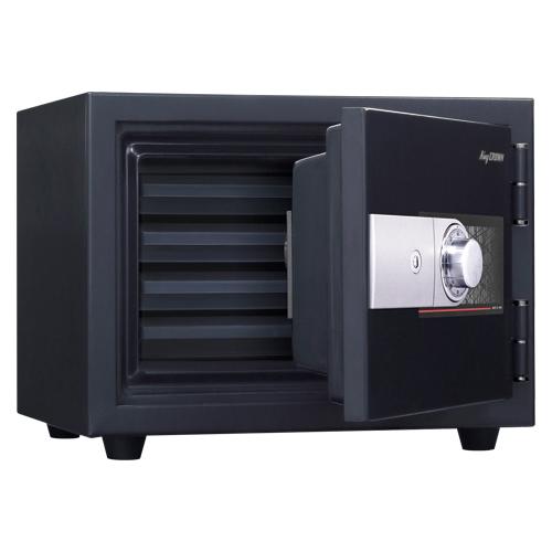 日本アイエスケイ ゆとり収納耐火金庫 ブラック KUX-20SDA 1台 | 