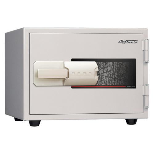 日本アイエスケイ ゆとり収納耐火金庫 ホワイト KU-20MN 1台 | 