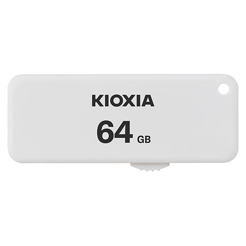 KIOXIA USBフラシュメモリー：USB2.0対応 KUS-2A064GW 1枚 | 