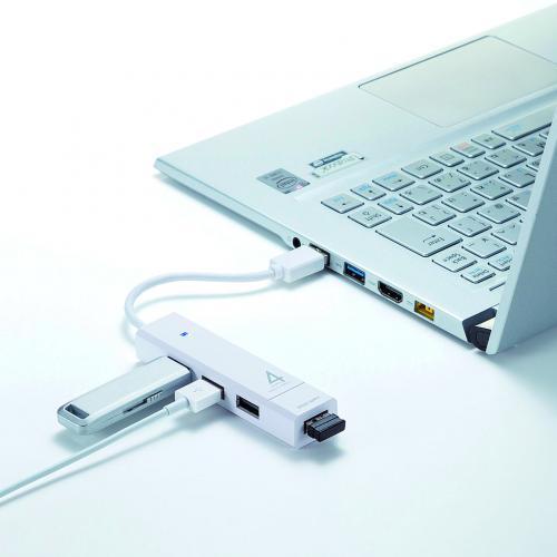 サンワサプライ USB3.1ＧEｎ1＋USB2コンボハブ USB-3H421W 1個 |  | 02