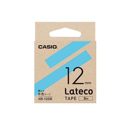 カシオ ラテコテープ 12mm ＳB XB-12SB 1個 | 