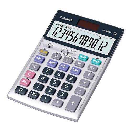 カシオ 本格実務電卓 JS-20DC-N 1個 | 