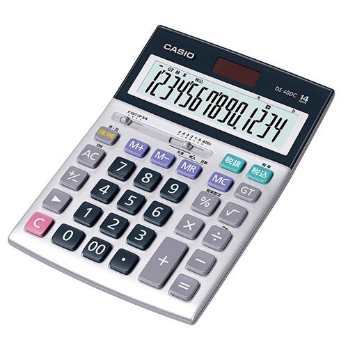カシオ 本格実務電卓 DS-40DC 1個 : イーヅカ - 通販 - Yahoo!ショッピング