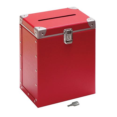 コレクト 投票ボックス パスコ製 赤 M-512-RE 1個 | 