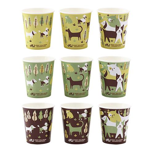 サンナップ ＪＷドッグペーパーカップ150ｍｌ 50 C1550JWD 1個 | 