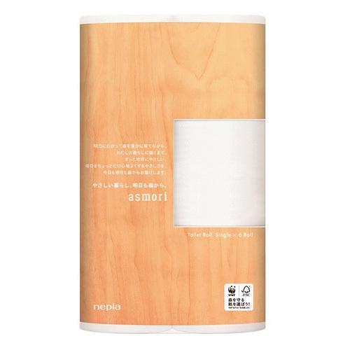 王子ネピア ネピアアスモリ6ロール 211329 1個 | 