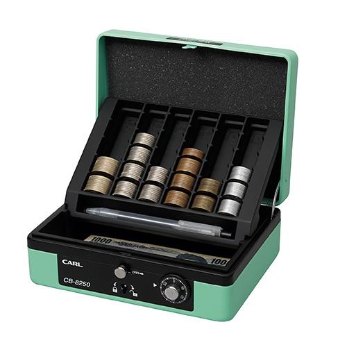 カール キャッシュボックス ライトグリーン CB-8250-U 1個 |  | 02