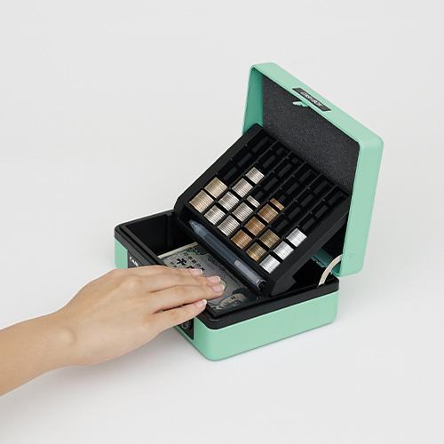 カール キャッシュボックス ライトグリーン CB-8250-U 1個 |  | 04