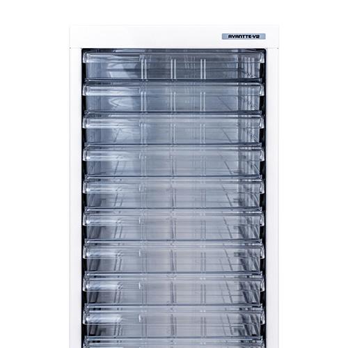 ナカバヤシ アバンテＶ2 抗菌フロアケース浅引出し18 AF-K18W 1台 |  | 01