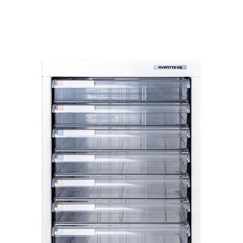 ナカバヤシ アバンテＶ2 抗菌フロアケース浅引出し18 AF-K18W 1台 |  | 03