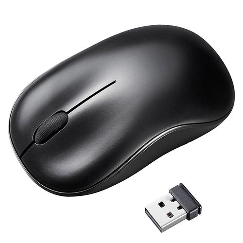 サンワサプライ ワイヤレスブルーＬEＤマウス MA-WB312BK 1個 | 