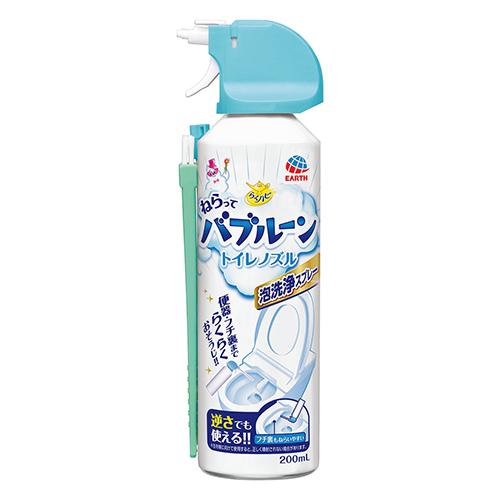 アース製薬 らくハピ ねらってバブルーン トイレノズル 686213 1個 | 