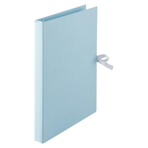 セキセイ のびーるファイル A4 ブルー AE-50HJ-10 1冊 | 