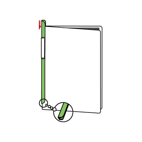 リヒトラブ スライドバーファイル10冊 Ａ4Ｓ 黄緑 G1720-6 1組 |  | 03