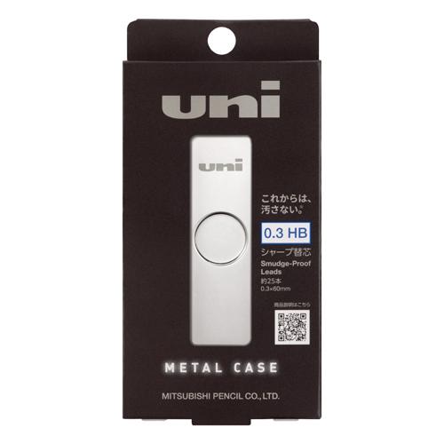 三菱鉛筆 替芯メタルケース HB 0.3 ULSM03HB 1Ｐ． |  | 01