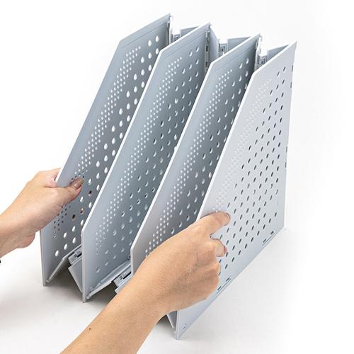 セキセイ のび〜るボックス ホワイトグレー SRO-1143-72 1個 |  | 03