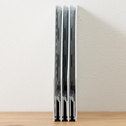 セキセイ のび〜るボックス ホワイトグレー SRO-1143-72 1個 |  | 08