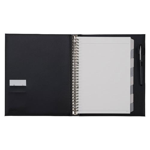 マルマン Ａ5 バインダー ジウリス ブラック F289B-05 1個 |  | 02