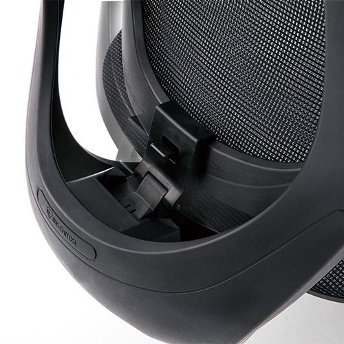 アイリスチトセ 事務用チェア 肘なし ブラック VIG-P50L0-MM-OBP_2