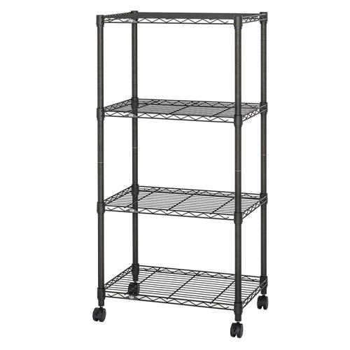 ドウシシャ ルミナスノワールフリーラック4段60Ｗ NO6012-4 1台 | 