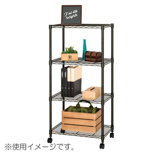 ドウシシャ ルミナスノワールフリーラック4段60Ｗ NO6012-4 1台 |  | 01