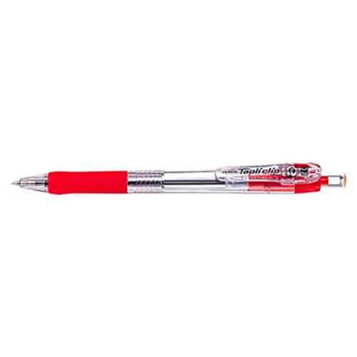 ゼブラ タプリクリップボールペン0.7mm 赤 BN5-R 1本 | 