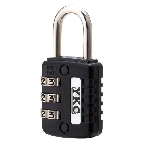 ＹＫＣ フリーダイヤル錠 ブラック 内幅12mm 120-26-B 1個 | 