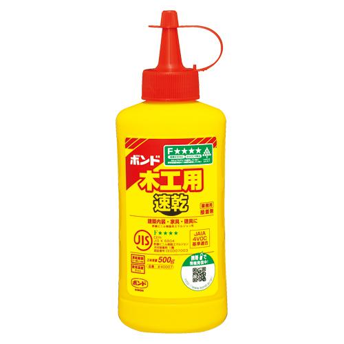 ボンド様用 コニシ ボンド木工用速乾 500g #40007 1本 : イーヅカ - 通販 - Yahoo