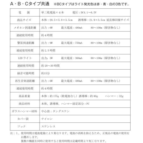 サンエイ 防災マルチライト 多機能クリアーメガホン Aタイプ BMR-1 |  | 03